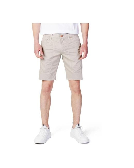 Jeckerson Natural Casual Shorts for men