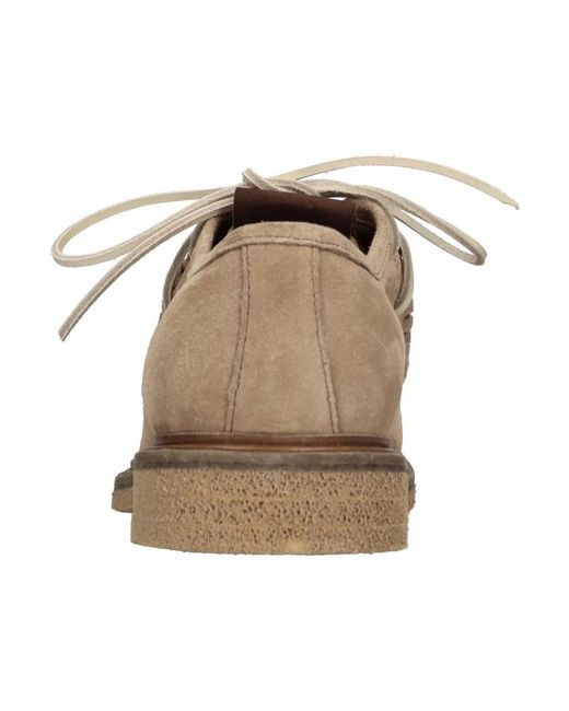 JP/DAVID Brown Laced Shoes for men