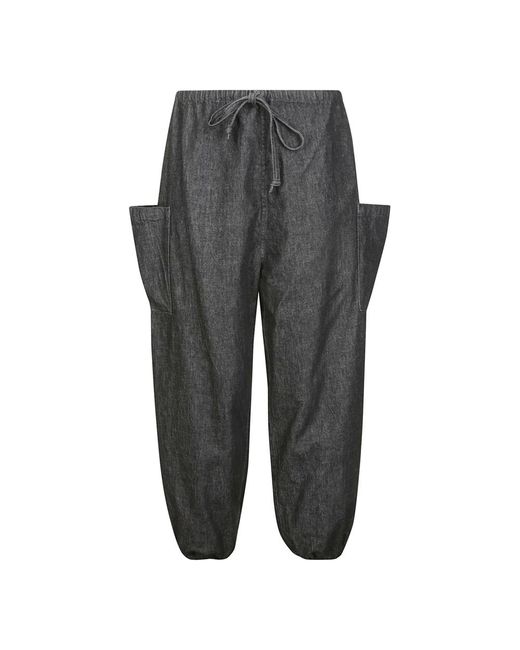 Yohji Yamamoto Gray Sweatpants