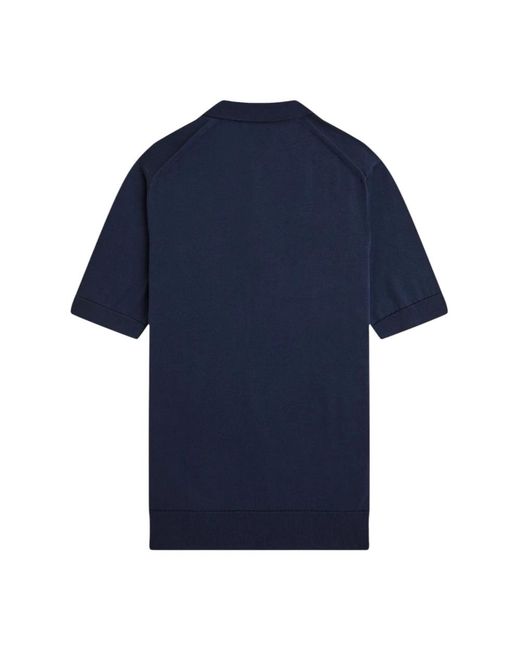 Fred Perry Blue Polo Shirts for men