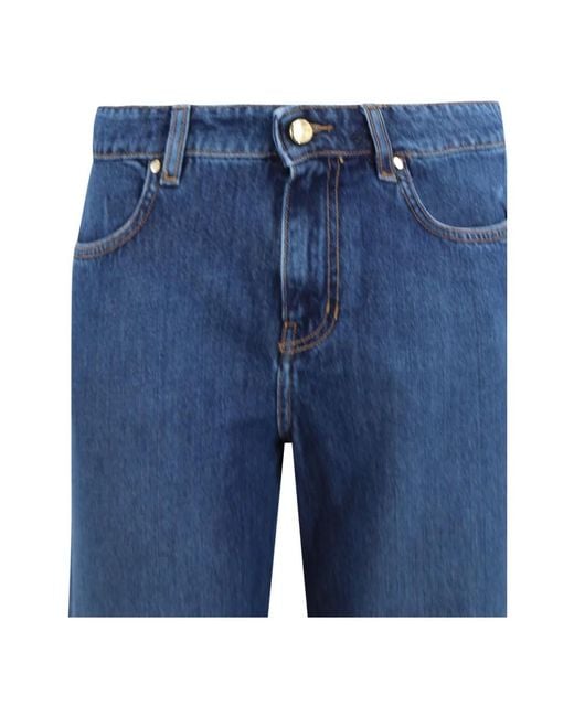 Max Mara Blue Straight Jeans