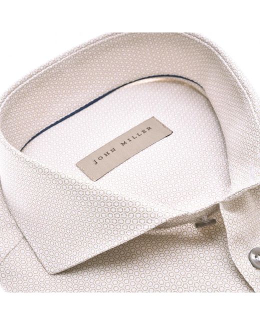 John Miller Natural Casual Shirts for men
