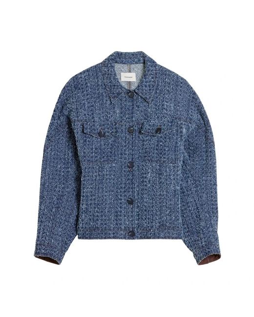 Holzweiler Blue Tweed Jackets