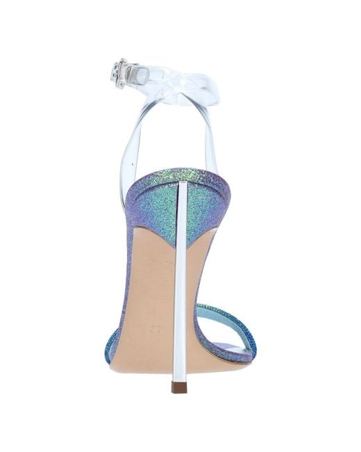 Casadei Blue High Heel Sandals