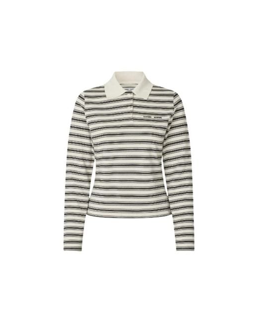 Samsøe & Samsøe Gray Polo Shirts