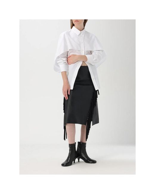 Stella McCartney Black Midi Skirts
