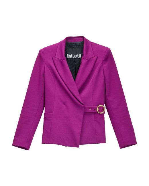 Just Cavalli Jassen ,Paars ,Milan Jacket in het Purple
