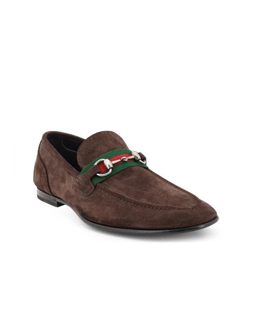 Gucci Como Wildledermokassins in Brown für Herren