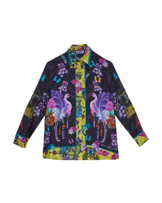 Versace Jeans Couture Blue Shirts