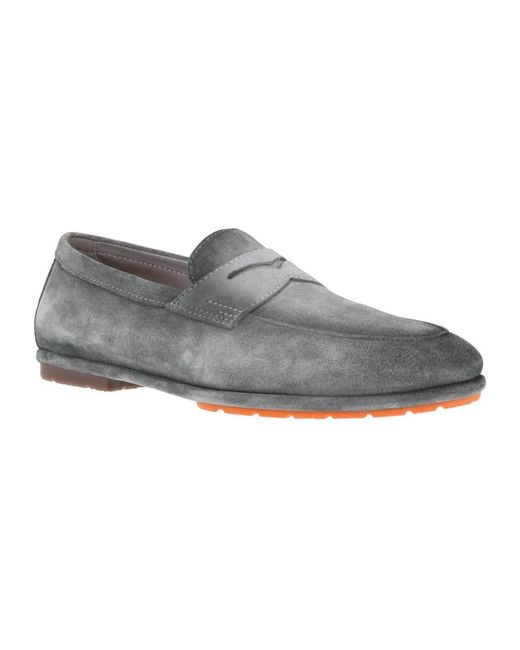 Santoni Carlo Driver in Gray für Herren