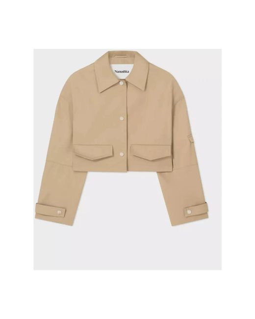 Nanushka Natural Light Jackets