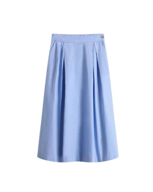 Midi Skirts di Woolrich in Blue