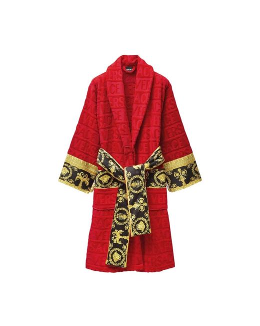 Versace Red Robes for men