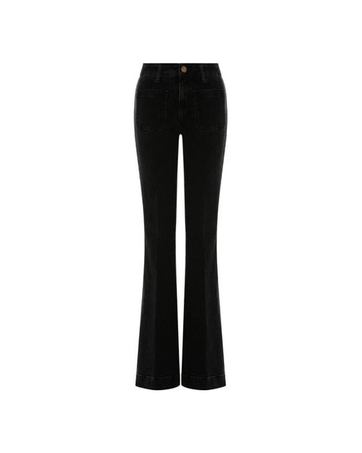 Seafarer Delphine Denim Stretch Jeans in het Black