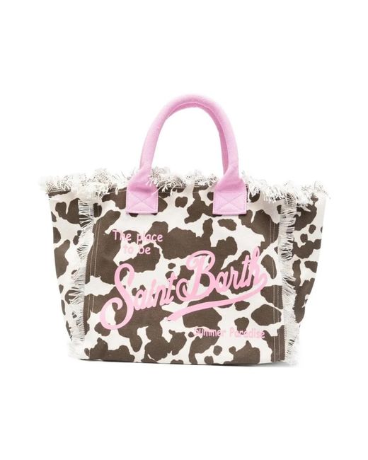 Mc2 Saint Barth Pink Shopping Bags