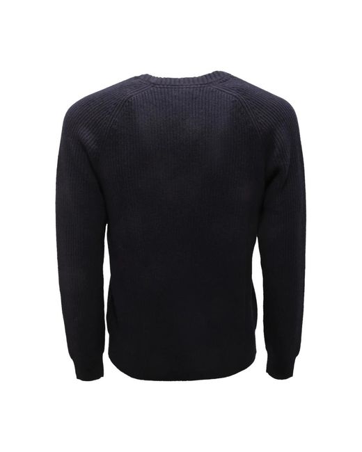 Sun 68 Blue Round-Neck Knitwear for men