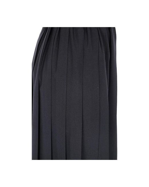 Junya Watanabe Geplooide Rok in het Black