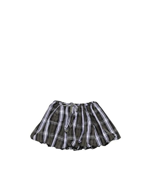 Patou Black Short Skirts