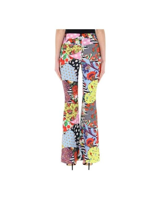 Moschino Multicolor Wide Trousers