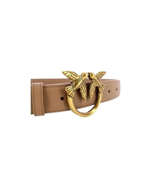 Pinko Metallic Belts