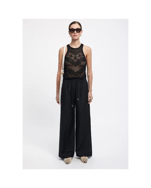 Wide Trousers Aeron en coloris Black