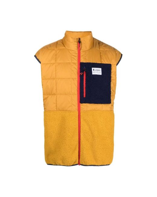 COTOPAXI Orange Waistcoats for men