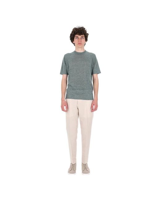 Roberto Collina Blue T-Shirts for men