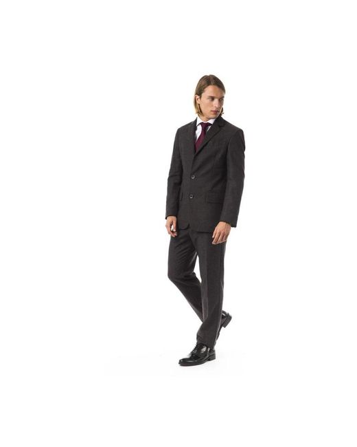 Byblos Black Single Breasted Suits for men