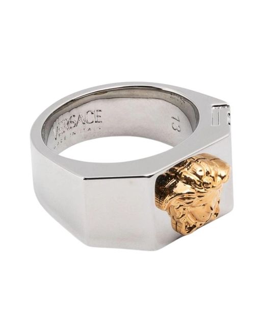 Versace Ringen in het Metallic voor heren | Lyst BE