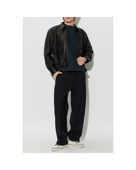 Golden Goose Deluxe Brand Black T-Shirts for men