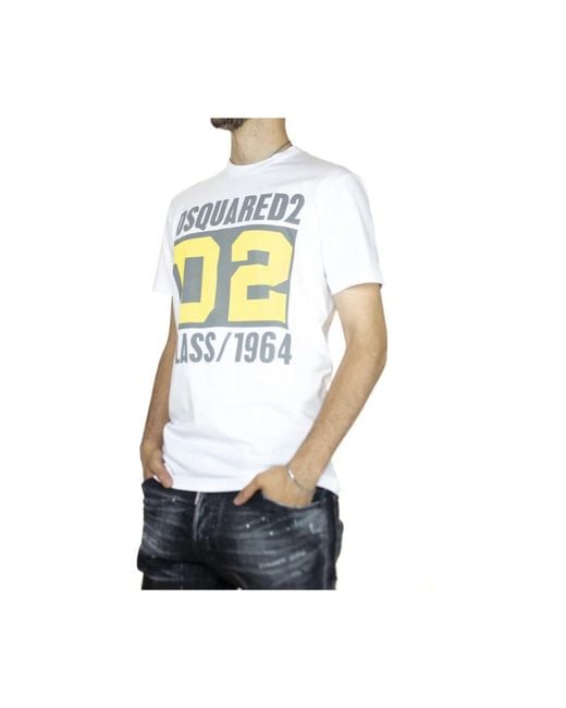 DSquared² White T-Shirts for men
