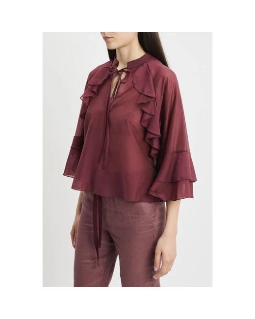 Blouses Kaos en coloris Red