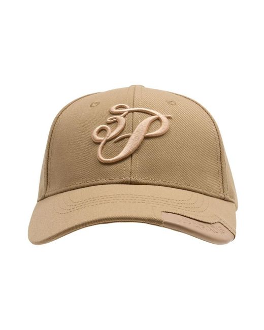 3.PARADIS Natural Cursive Logo Cap
