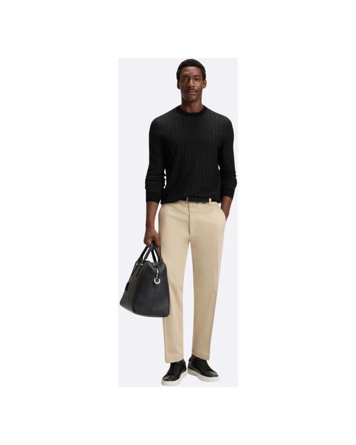 Boss Black Round-Neck Knitwear for men
