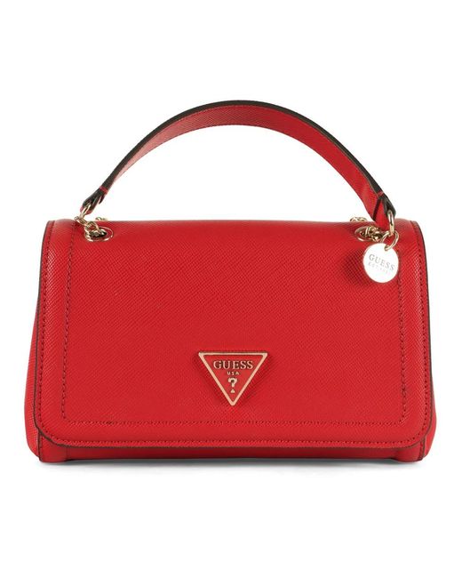 Guess Red Shoulder Bags