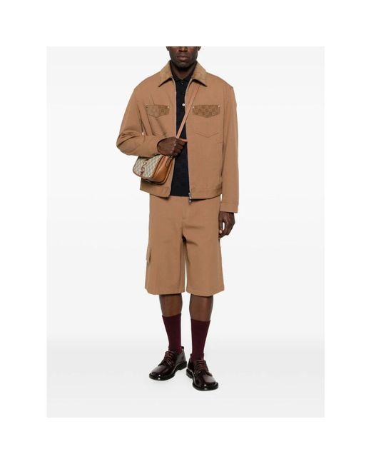 Gucci Brown Light Jackets for men