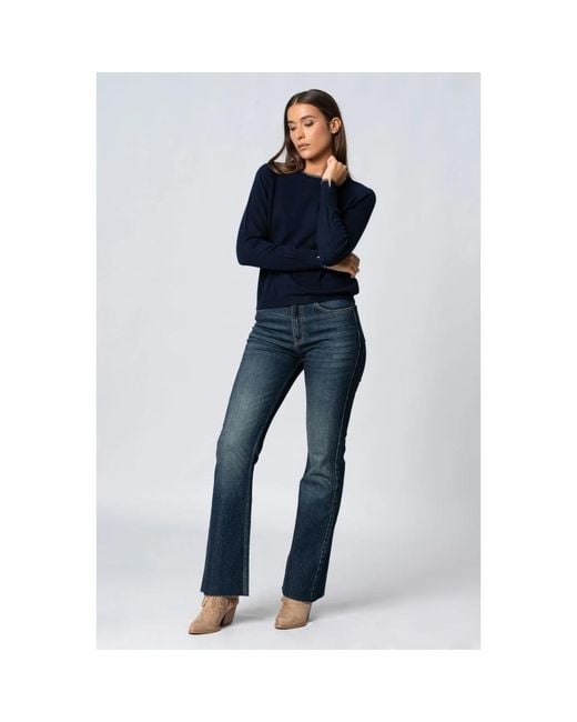 Kocca Blue Round-Neck Knitwear