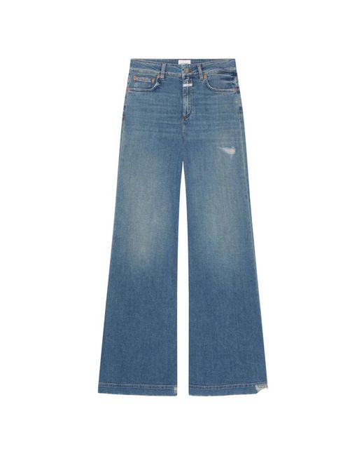 Closed Blue Wide Jeans
