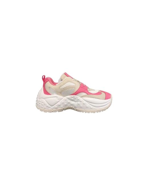 Armani Exchange Pink Sneakers