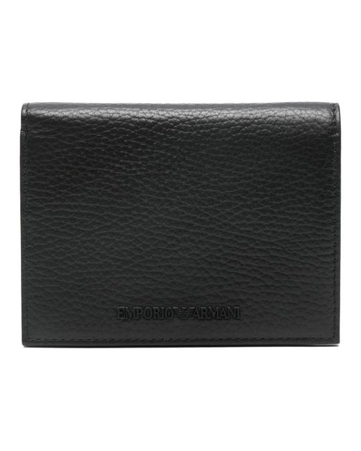 Emporio Armani Black Wallets & Cardholders for men