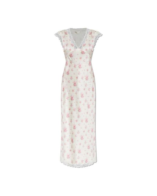 LoveShackFancy White Kleid Theodore
