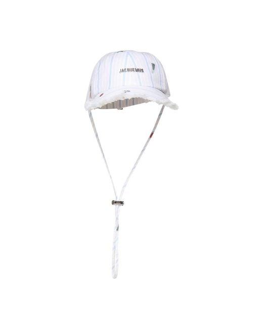 Jacquemus Metallic Caps for men