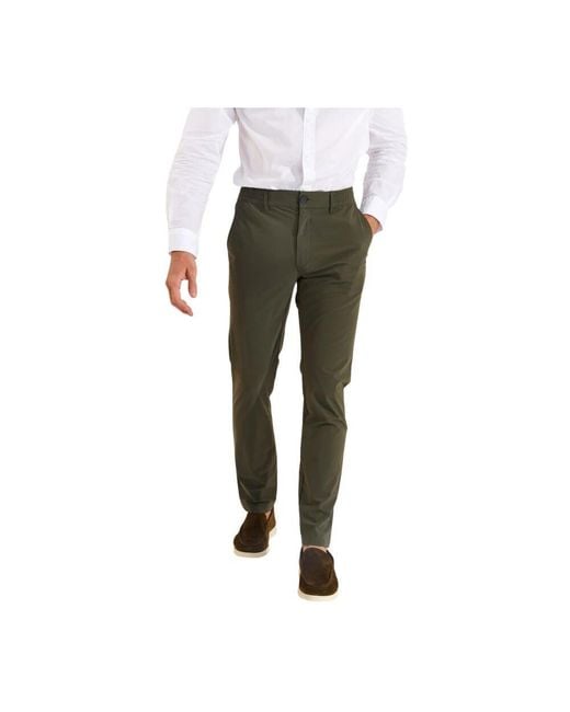 Cala 1789 Green Slim-Fit Trousers for men