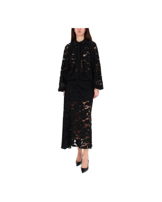 Patou Black Midi Skirts