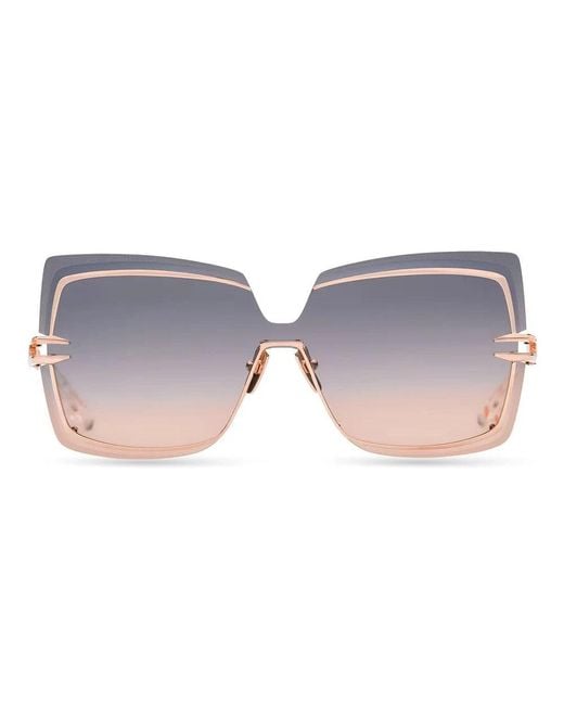 Dita Eyewear Accessoires ,Geel ,Brokyn Zonnebril in het Gray