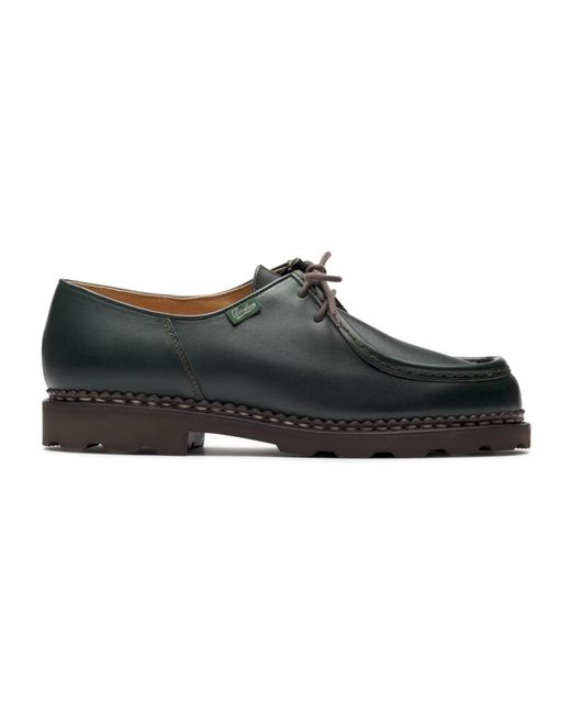 Paraboot Black Laced Shoes for men