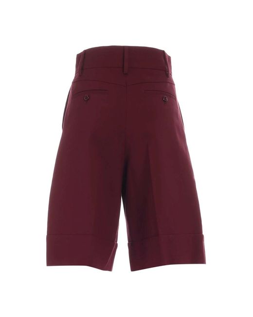 See By Chloé Purple Long Shorts