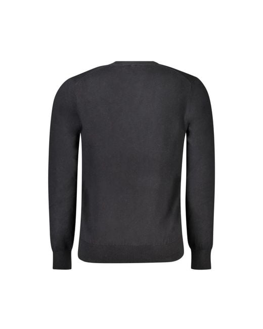North Sails Schwarzer baumwollpullover in Black für Herren