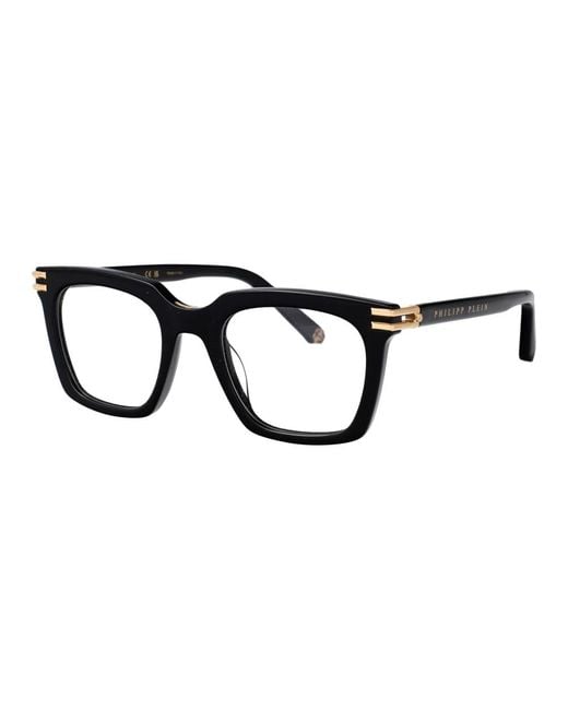 Philipp Plein Black Glasses for men