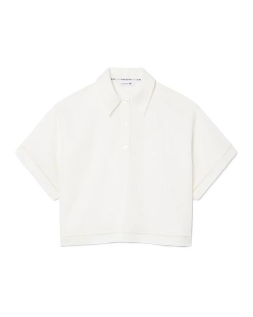 Lacoste White Polo Shirts